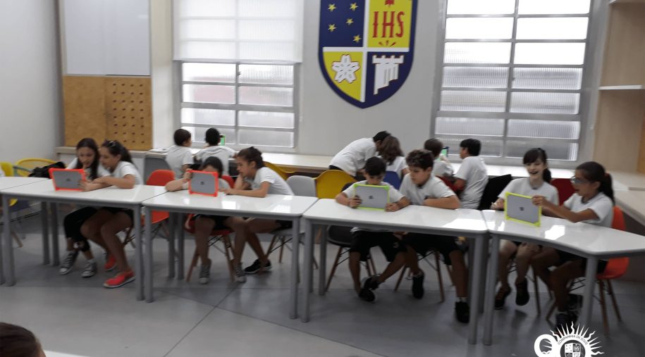 Aulas do Programa Bilíngue