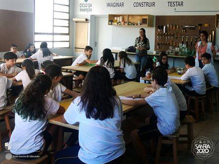 Agosto trará novidades, mas já começaram as experiências na sala Sanfra Maker