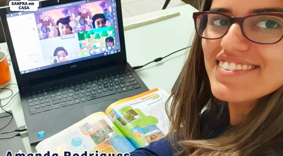 Como o SANFRA buscou continuar sua prática pedagógica em tempos de isolamento social