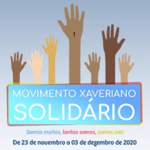 Movimento Xaveriano Solidário: ajude quem mais precisa!