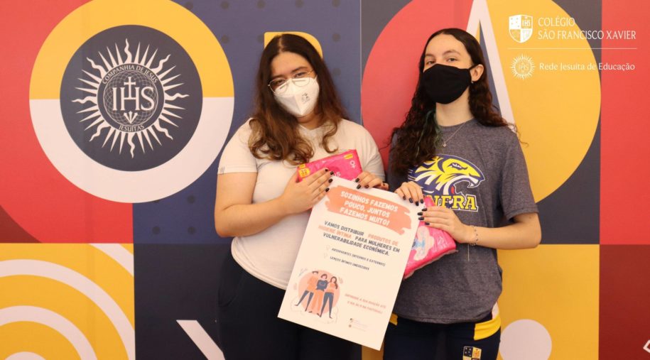 Estudantes articulam campanha de arrecadação de absorventes para mulheres em situação de vulnerabilidade